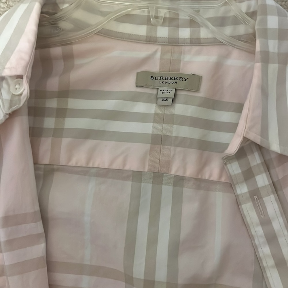Burberry Button Down - image 4